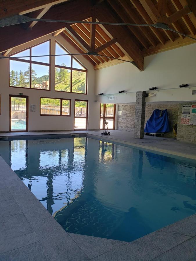 Apt 2 Chambres En Duplex Chalet Des Rennes Vars 2000M Piscine Interieure Et Exterieure Exterior foto